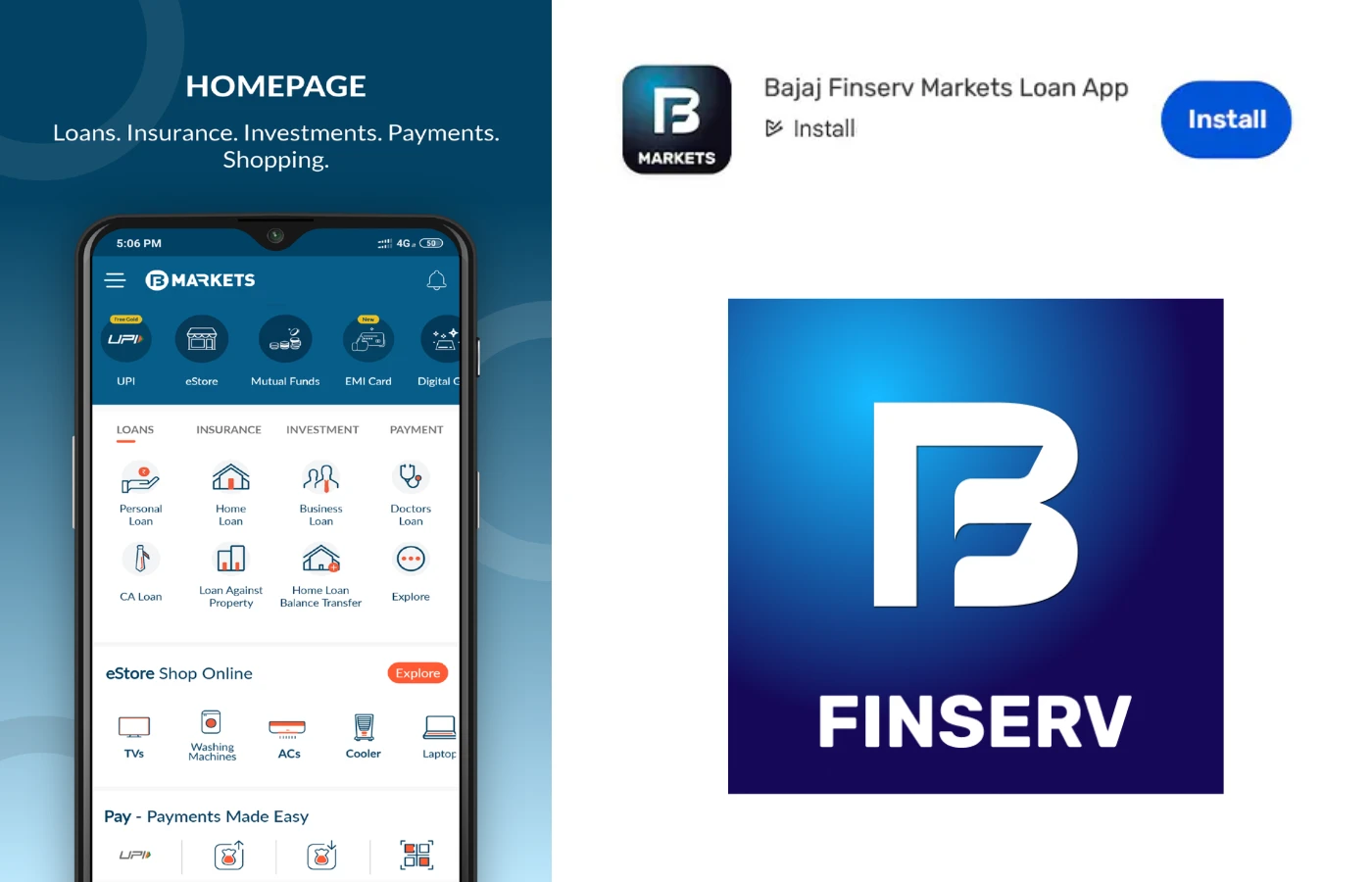 Bajaj finance loan app